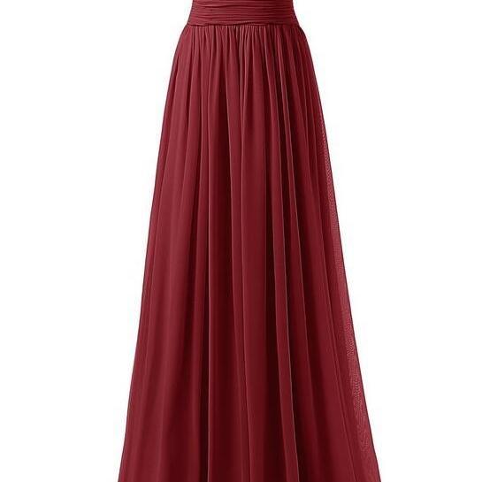 Floor Length Chiffon Pleated A-Line Evening Dress Featuring Lace Bodice ...